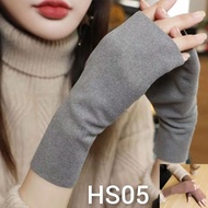 Women's Fingerless Handsock Gloves, Soft Material HS05