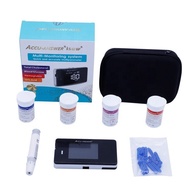 4 in1 Multifunction Cholesterol Uric acid Blood Glucose hemoglobin Meter Glucometer Kit 40 Test Stri