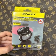 AWEI藍牙耳機 降噪T50 ENC/  無線耳機/防水防汗/遊戲耳機/wireless gaming earbuds/Bluetooth/headsets/noise reduction/Andro