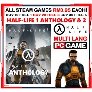 Half-Life 1 Anthology & 2 (Offline Steam PC Game) (Buy Any 10 Games in Store Get 1 Free) #电脑游戏 #半条命 