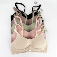 Wireless Thin Pad Full Cup Full Support Plain Bra Cup A Cup B Cup C Code A28