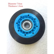 For Haier Dryer GDNE7-01 Tumble dryer support wheel/bearing 6000-Z pressure pulley/8PH1971 belt