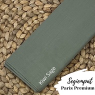 [Glamora] Sage Green Anti-Slip Jumboparis premium Tudung Bawal 140x140 cm