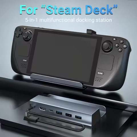 USB-C Game Hub 4K@60Hz Type-C Docking Station with 4K HDMI,PD 100W Charging,USB2.0 Ports for Steam D