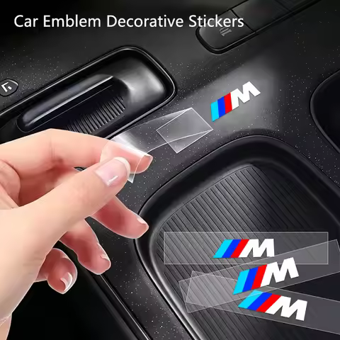 Car Emblem Stickers Car Body Decoration Sticker For BMW M E92 E91 E90 E87 F10 F20 F30 X3 X5 i3 ix3 i