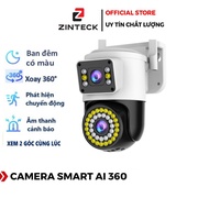 Yoosee Binocular Camera Q42D 5mpx Super Sharp - 2-Way Talk, Color Night