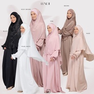 JUBAH LUXE PREMIUM SILK ( SET JUBAH KHIMAR)