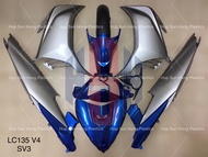YAMAHA 135LC V2 V3 V4 V5 V6 V7 Clutch 5s LC Full Body Cover Set Coverset Kosong Bodyset LC135 LCV2 L