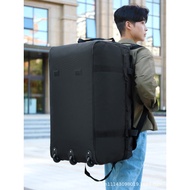 Foldable Waterproof School Wheel Type Multifunctional Working Travel Bag Quilt Backpack Oversized Wh