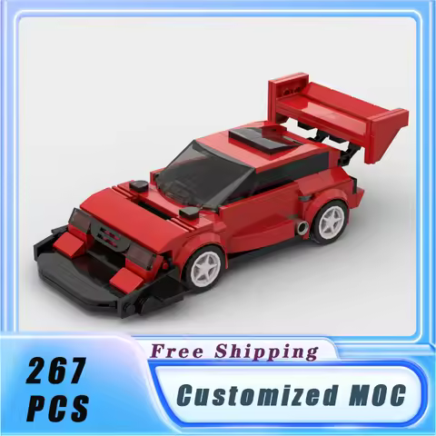 Classical Speed Vehicle MOC 8-width Escudo Pikes Peak Building Blocks Model Bricks Sets Assemble Chi