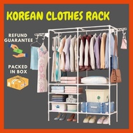 [REFUND GUARANTEE] Clothes Rack Ikea Almari Sangkut Baju Almari Pakaian Rak Pakaian Rak Penyangkut Baju Rak Baju Besi