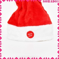 [Sohad] Dancing Santa Hat Xmas Tree Christmas Electric Hats Cap Swing Tree Christmas Ornaments for Kids Xmas Gift