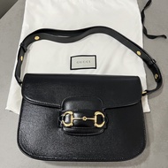 Gucci Horsebit 1955 medium shoulder bag 黑色 手袋 馬鞍包 馬銜鍊