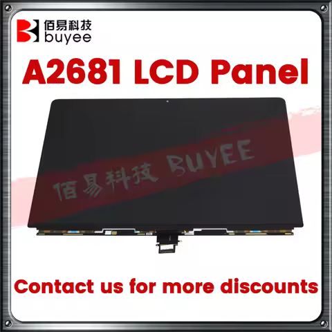 Original New 13.6" A2681 LCD Screen Panel For MacBook Air 13 M2 A2681 Pro LCD Only Replacement