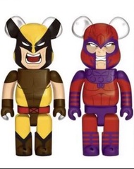 Bearbrick X-men wolverine Magneto 400% 一番賞