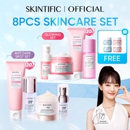 <8PCS Skincare Set>SKINTIFIC Fading Dark Spot, Brightening, Acne, Sensitive, Repair| Cleanser, Toner