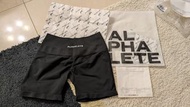 Alphalete Amplify Mid Rise Shorts - Black-S