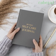 CABEZA Five-minute Journal, Cloth Cover A5 Gratitude Journal, Watercolor Cloth English Version Grati