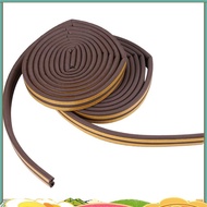 2 Roll EVA Seal Weather Strip Foam Tape D Type 10M Doors  Draught Excluder Anti-Collision Seal Strip