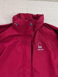 加拿大製造 SIERRA DESIGNS GORE-TEX 紅色登山外套 重機防水雨衣外套