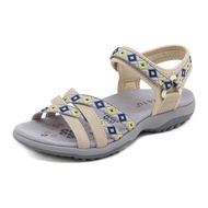 Women Comfortable Summer Beach Shoes Wear-Resistant Hook Strap Sandals Flat Water Shoes for Outdoor