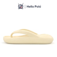 Hello Polo รองเท้าแตะผู้หญิง รองเท้าแตะลำลอง อุ้งเท้าแมว  แบบหนีบพื้นหนา สำหรับผู้ชายและผู้หญิง กันลื่น พื้นนิ่ม HP8022