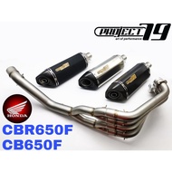 Project79 Exhaust Honda CBR650 CB650 2014-2017 Full System Piping Muffler Stainless Steel Project 79