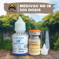 Vaksin Medivac ND IB 500 Dosis Mencegah ND & IB Pada Unggas
