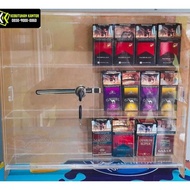 IR Jual Akrilik Display Rak Lemari Rokok Rak Acrylic Rokok + Kunci