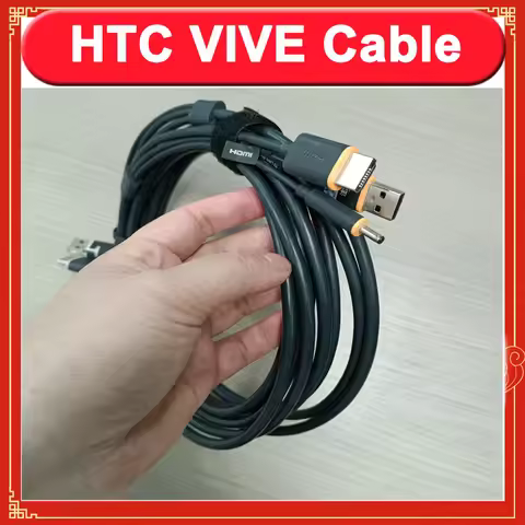 In Stock Original HTC VIVE VR Cable HTC VIVE 3-in-1 Cable HDMI USB DC for HTC VIVE VR Headset Cable 