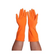 SAFETY JOGGER (SAFETY JOGGER) KRATING Natural Rubber Gloves Medium Orange Color.