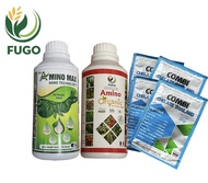 Combo 1 chai Amino Max +1 chai Amino Organic + 4 gói Combi Chelate[fUGO]( KÍCH RỄ BUNG CHỒI VỌT ĐỌT 