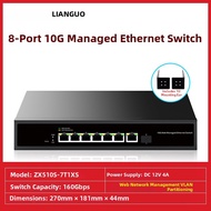 LIANGUO | Web Lightweight Managed 10Gb Ethernet Switch
