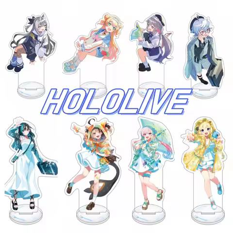 Hololive Virtual official Mococo Abyssgard Koseki Bijou Gigi Murin Cecilia Immergreen character acry