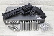 台南 武星級 Umarex T4E HDR68 TR68 防身 左輪 鎮暴槍 CO2槍 + CO2小鋼瓶 + 鋁彈