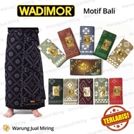 Sarung Wadimor Motif Bali Pria Kain Tenun Samping Songket Batik