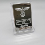 German Coin Colction,1Oz 999 Fine Silver Bar With Eag