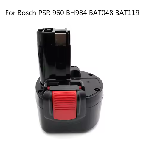 BAT048 9.6V 2000mAh Ni-CD Rechargeable Battery Power Tools Battery for Bosch PSR 960 BH984 BAT048 BA