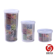 [Next Day Delivery] KEYTOSS KEYTOSS K660 K662 K664 Flower Language Rotating Sealed Jar Storage Jar F
