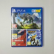 BD PS4 MEGAPACK HZD DRIVE CLUB 2 GAME