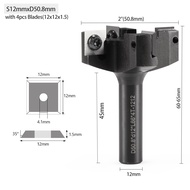 4-Flute Spoilboard Surfacing Router Bit 8/12/12.7MM Shank CNC Cutting Diameter Shank Slab Flattening