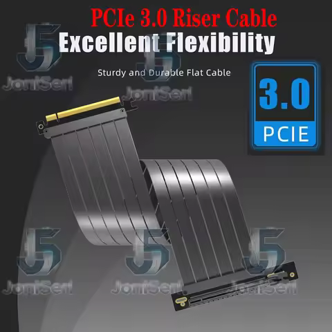 PCIe 3.0 X16 Riser Cable for Low-end PCIe 3.0 GPUs,Such as GeForce RTX 20/GTX 16/GTX 10 Series and A