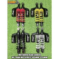 MUTARRU YAMAHA NMAX V2, AEROX V2 REAR SHOCK ABSORBER W/ TANK M8 SERIES 305MM-335MM