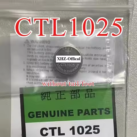 CTL1025 CTL 1025 Photokinetic Kinetic Energy Rechargeable Battery Original New for Casio Watch capac