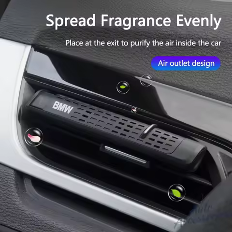 Car Perfume Air Freshener Outlet Vent Car Air Conditioning Clip Diffuser Perfumer For BMW M M3 M5 X3