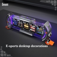 Cozylife SG Divoom Times Gate Gaming Room Digital Clock with Smart APP Control WiFi Connect RGB LED 