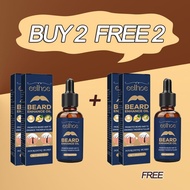 [COD]Buy 2 Free2 EELHOE BeardEnhance Oil Tonic ThickerGrowth Serum / Minyakpengukuhan janggut