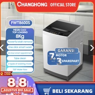 Changhong FWT8600S Mesin Cuci 1 Tabung Top Loading  8 kg FWT8600 - 8kg