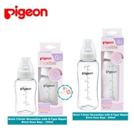 PIGEON Botol T - Ester Streamline With S Type Nipple Pigeon Botol Susu Pigeon Botol Susu Bayi