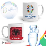 Euro 2024 Mug Cup Albania Flag Souvenir Euro 2024 Albania